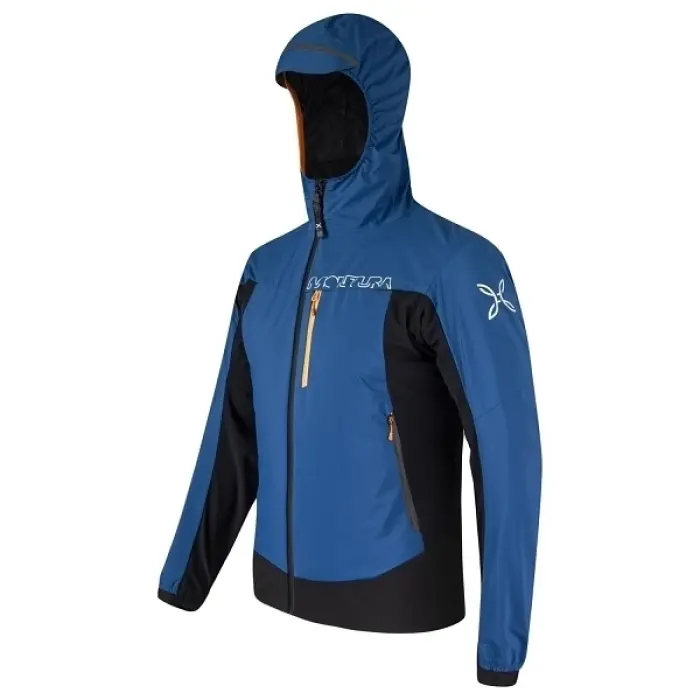 Bunda Montura Air Action Hybrid Jacket - Deep blue/Mandarino