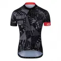 Cyklistický dres Force Shard - Black/grey