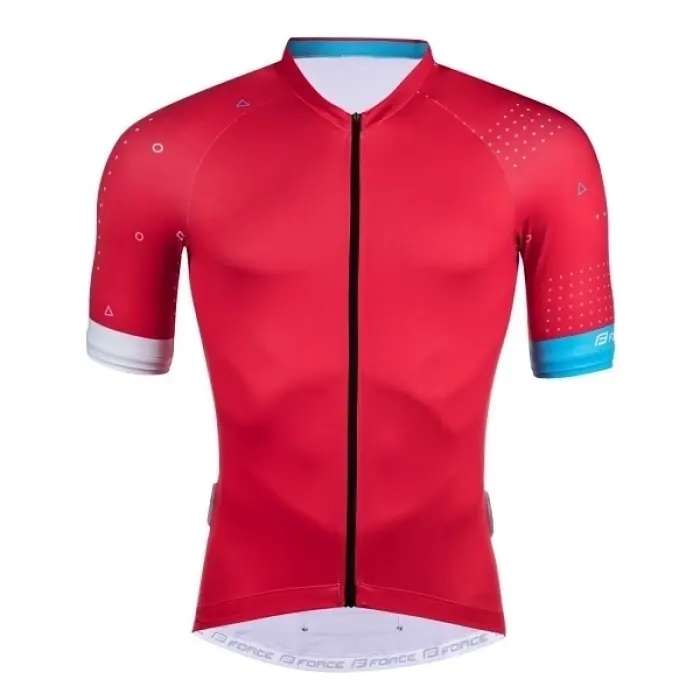 Cyklistický dres Force Game - Red