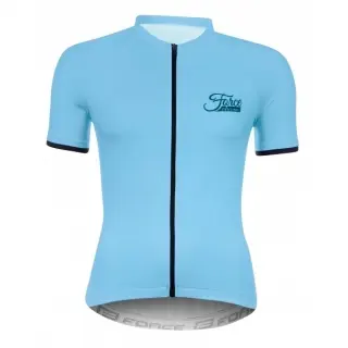 Cyklistický dres Force Charm Woman - Light blue