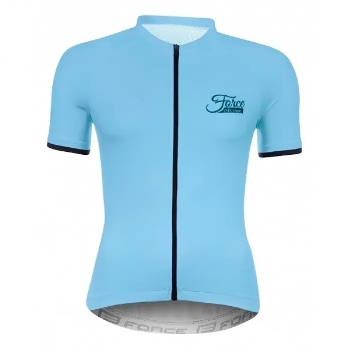 Cyklistický dres Force Charm Woman - Light blue