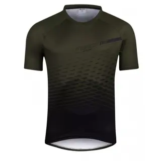 Cyklistický dres Force MTB Angle - Army
