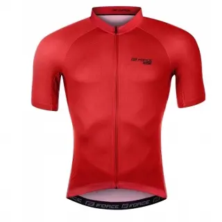 Cyklistický dres Force Pure - Red