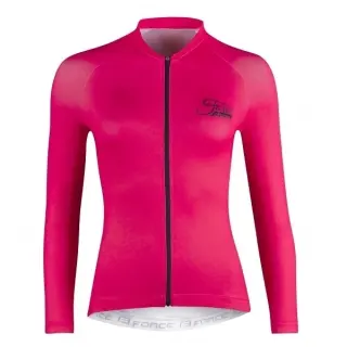 Cyklistický dres Force Charm dlhý rukáv Woman