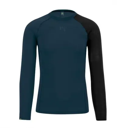 Tričko Karpos Dinamico Merino 130 LS - Midnight/Black