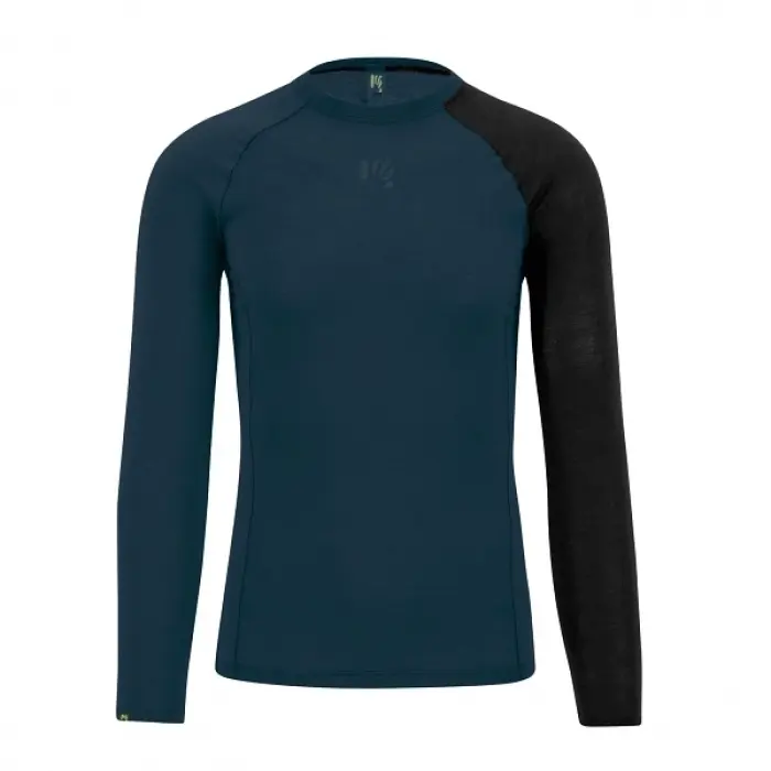 Tričko Karpos Dinamico Merino 130 LS - Midnight/Black