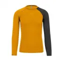 Tričko Karpos Dinamico Merino 130 LS - Golden/Black