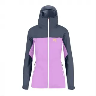 Bunda Karpos Lavaredo Rain Evo Jacket Woman - Ombre blue/Bloom