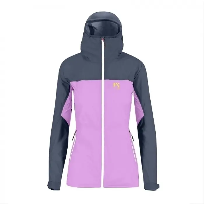 Bunda Karpos Lavaredo Rain Evo Jacket Woman - Ombre blue/Bloom