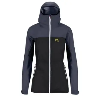 Bunda Karpos Lavaredo Rain Evo Jacket Woman - Ombre blue/Vulcan