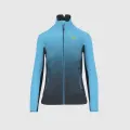 Bunda Karpos Croderes Fleece Woman - Vulcan/Blue atoll