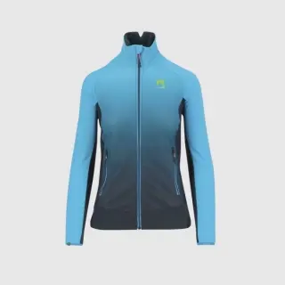 Bunda Karpos Croderes Fleece Woman - Vulcan/Blue atoll