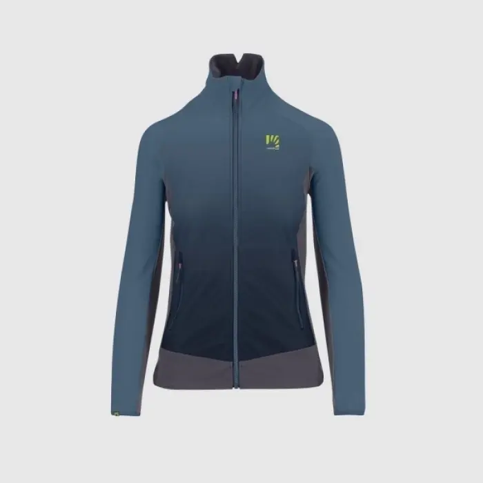 Bunda Karpos Croderes Fleece Woman - Vulcan/Bering sea