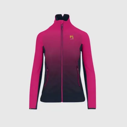Bunda Karpos Croderes Fleece Woman - Vulcan/Pink