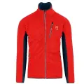 Bunda Karpos Vertice Fleece - Fiery Red/Midnight
