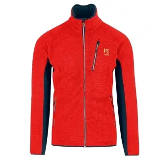Bunda Karpos Vertice Fleece - Fiery Red/Midnight