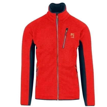Bunda Karpos Vertice Fleece - Fiery Red/Midnight