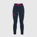 Nohavice Karpos Lavaredo Plus Winter tights Woman - Vulcan/pink