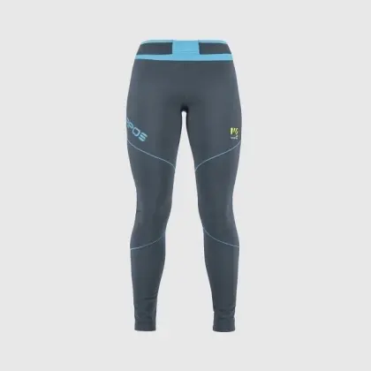 Nohavice Karpos Lavaredo Plus Winter tights Woman - Dark slate/blue atoll